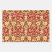 William Morris Pack 6 Packpapier Blätter (Vorderseite)