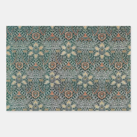 William Morris Pack 7 Geschenkpapier Set (Vorderseite 3)