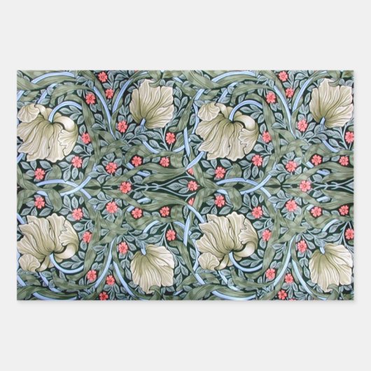 William Morris Pack 7 Geschenkpapier Set (Vorderseite 2)