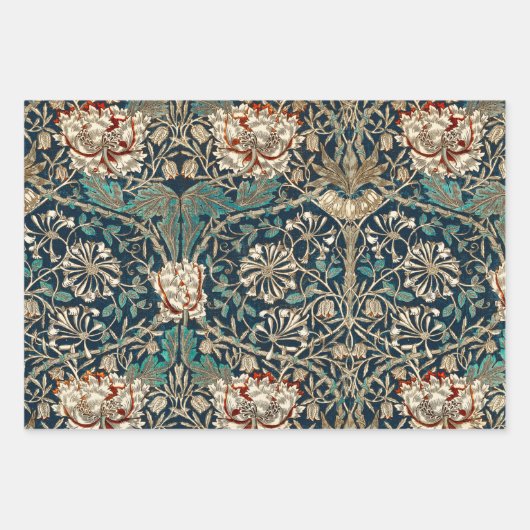 William Morris Pack 7 Geschenkpapier Set (Vorderseite)