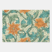 William Morris Pack 7 Geschenkpapierbögen Geschenkpapier Set (Vorderseite 3)