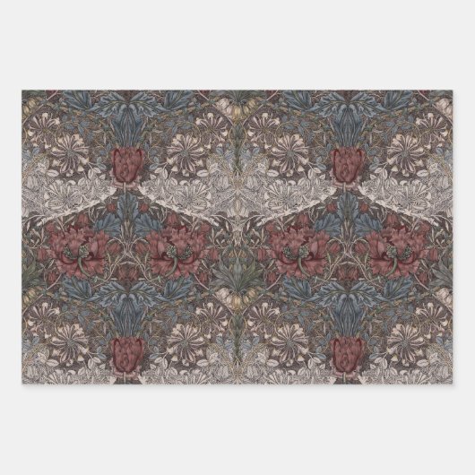 William Morris Paper Sheets Geschenkpapier Set (Vorderseite 3)
