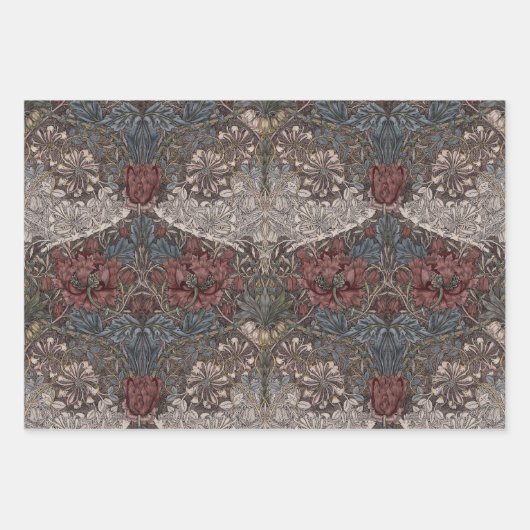 William Morris Paper Sheets Geschenkpapier Set (Vorderseite)