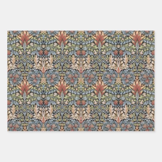 William Morris Paper Sheets Geschenkpapier Set (Vorderseite 3)
