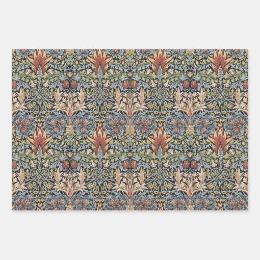 William Morris Paper Sheets Geschenkpapier Set (Vorderseite)