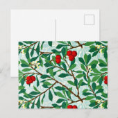 William Morris pattern, Arbatus, Postkarte (Vorne/Hinten)