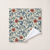 William Morris Pattern Badhandtuch Set (Waschlappen)