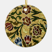 William Morris Pattern, Brocade Keramik Ornament (Vorne)