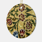 William Morris Pattern, Brocade Keramik Ornament (Links)