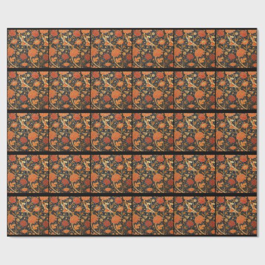 William Morris pattern, Cray Geschenkpapier (Flach)