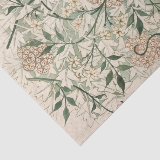 William Morris Pattern Design Decoupage Seidenpapier (Detail)
