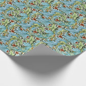 William Morris pattern - Granville Wrapping Paper Geschenkpapier (Ecke)