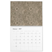 William Morris Pattern Kalender (Feb 2027)