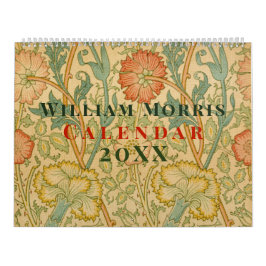 William Morris Pattern Kalender