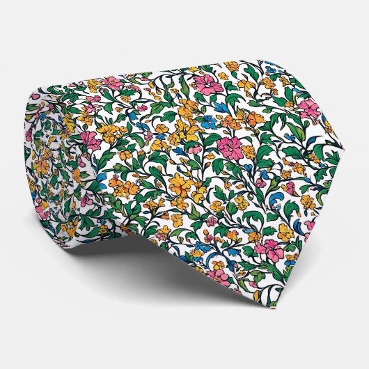 William Morris Pattern Krawatte (Gerollt)