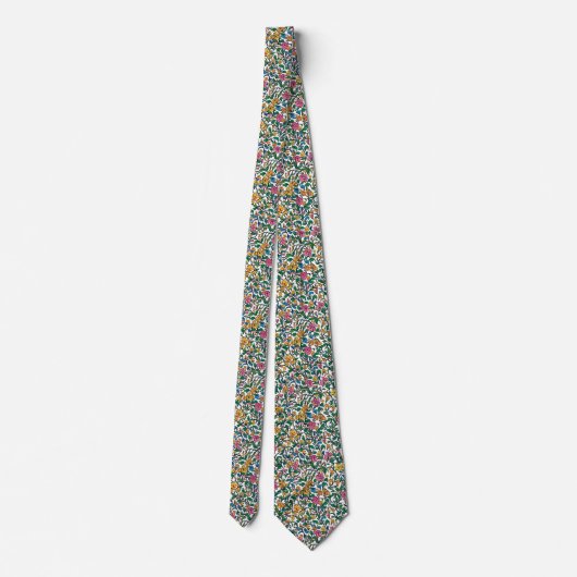 William Morris Pattern Krawatte (Rückseite)