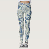 William Morris Pattern Leggings (Vorderseite)