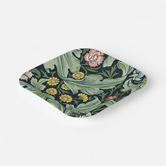 William Morris pattern, Leicester Pappteller (Gewinkelt)