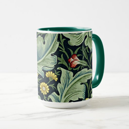 William Morris pattern, Leicester Tasse (VorderseiteRechts)