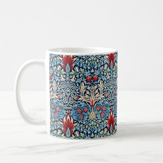William Morris pattern, Snakeshead, Kaffeetasse (Links)