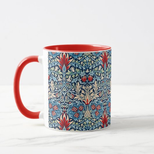 William Morris pattern, Snakeshead, Tasse (Links)
