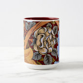 William Morris pattern - St. James Zweifarbige Tasse (Mittel)