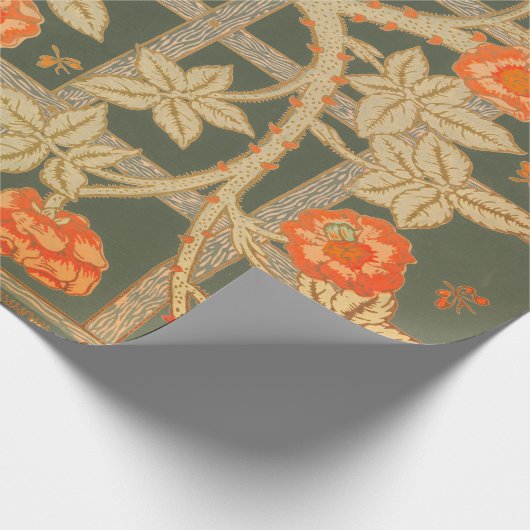 William Morris PATTERN Wrapping Paper Geschenkpapier (Ecke)