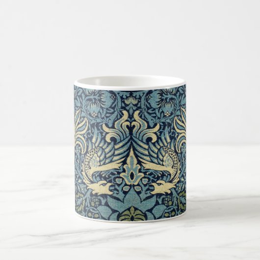 William Morris Peacock and Dragon Woven Design Kaffeetasse (Mittel)