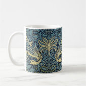 William Morris Peacock and Dragon Woven Design Kaffeetasse (Links)