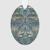 William Morris Peacock and Dragon Woven Design Ornament (Vorderseite)