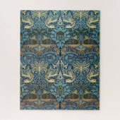 William Morris Peacock and Dragon Woven Design Puzzle (Vertikal)