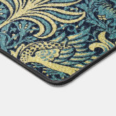 William Morris Peacock and Dragon Woven Design Schreibtischunterlage (Ecke)