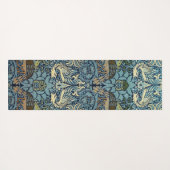 William Morris Peacock and Dragon Woven Design Yogamatte (Rückseite (Horizontal))