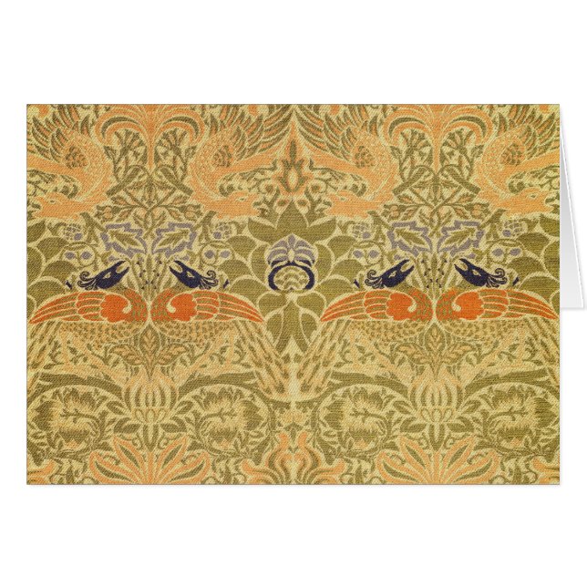 William Morris Peacock & Dragon Arts & Crafts (Vorderseite (Horizontal))