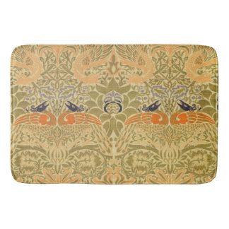 William Morris Peacock & Dragon Arts & Crafts Badematte
