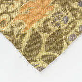 William Morris Peacock & Dragon Arts & Crafts Fleecedecke (Ecke)