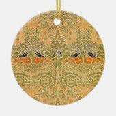 William Morris Peacock & Dragon Arts & Crafts Keramik Ornament (Vorne)