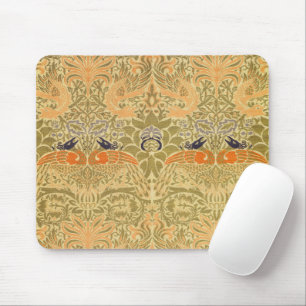 William Morris Peacock & Dragon Arts & Crafts Mousepad