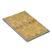 William Morris Peacock & Dragon Arts & Crafts Notizblock (Rechte Seite)