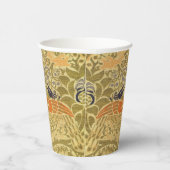 William Morris Peacock & Dragon Arts & Crafts Pappbecher (Rechts)