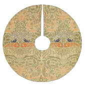 William Morris Peacock & Dragon Arts & Crafts Polyester Weihnachtsbaumdecke (Vorderseite)