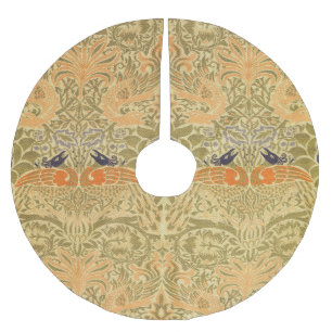 William Morris Peacock & Dragon Arts & Crafts Polyester Weihnachtsbaumdecke