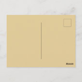 William Morris Peacock & Dragon Arts & Crafts Postkarte (Rückseite)