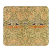 William Morris Peacock & Dragon Arts & Crafts Schneidebrett (Vorderseite)