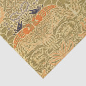 William Morris Peacock & Dragon Arts & Crafts Seidenpapier (Ausschnitt)