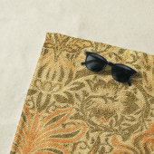 William Morris Peacock & Dragon Arts & Crafts Strandtuch (Beispiel)
