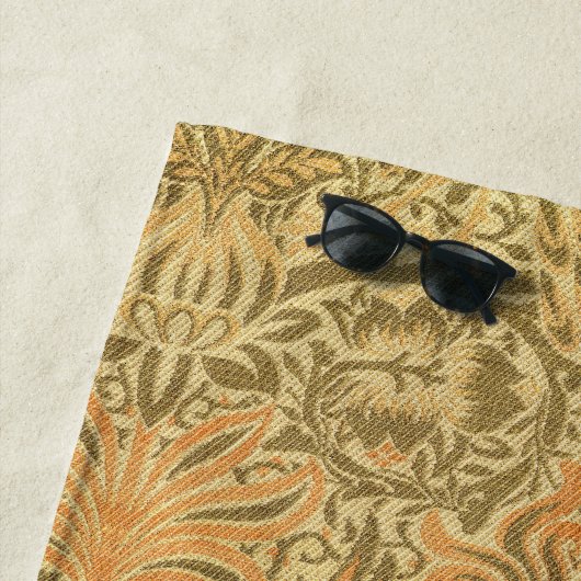 William Morris Peacock & Dragon Arts & Crafts Strandtuch (Beispiel)