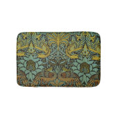 William Morris Peacock Dragon Wallpaper Badematte (Vorderseite)