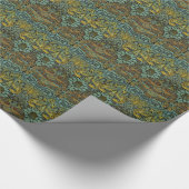 William Morris Peacock Dragon Wallpaper Geschenkpapier (Ecke)