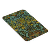 William Morris Peacock Dragon Wallpaper Magnet (Rechte Seite)